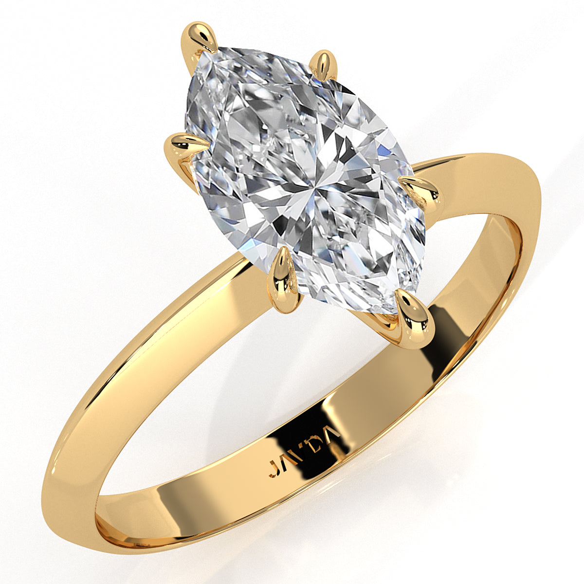 3g 2.2mm Claw Prong Solitaire Style Lab Grown Diamond Engagement Ring IGI Certified 1.00 Ctw.